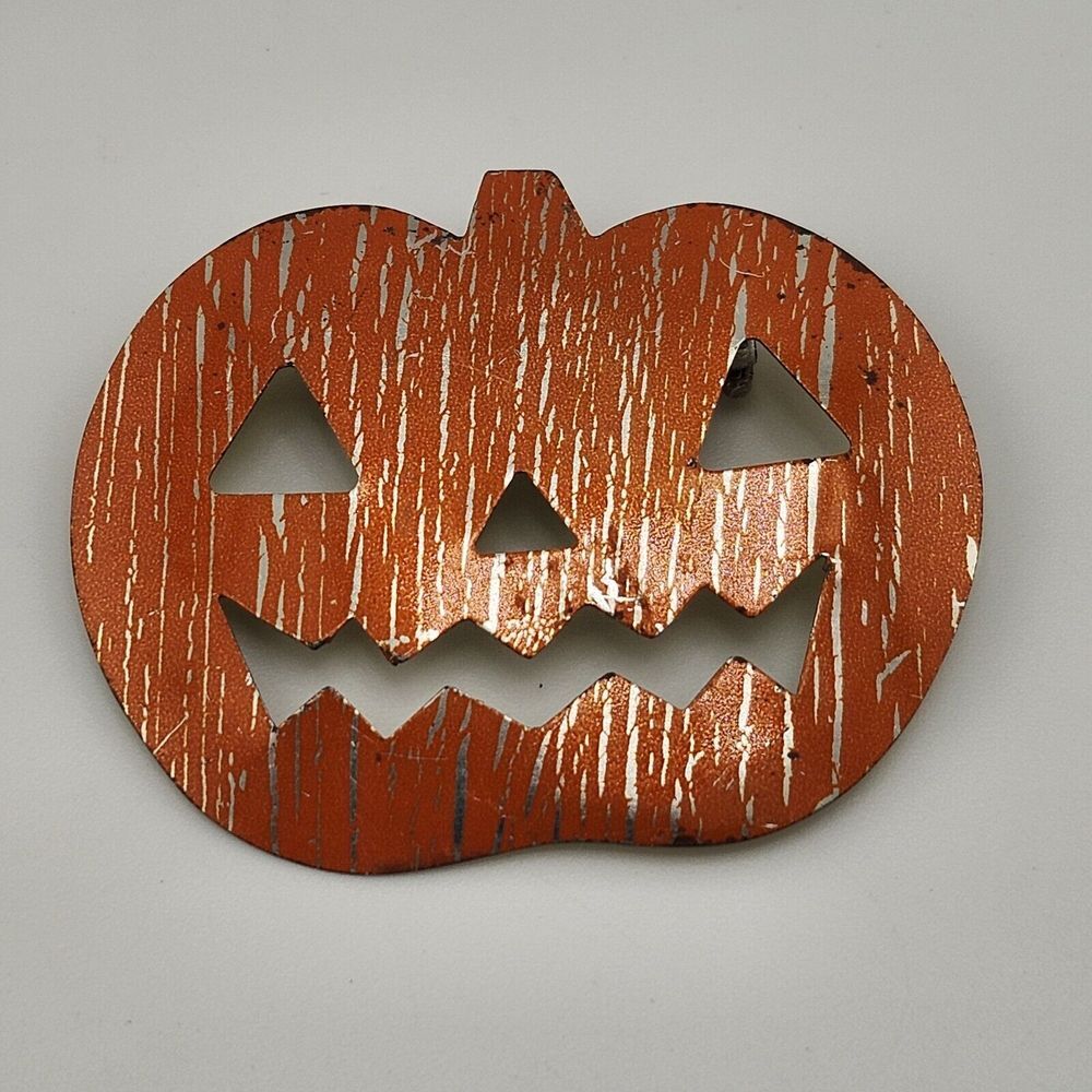 Vintage Hallmark Jack-o-lantern Brooch